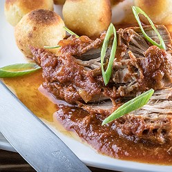 BBQ vepřová panenka
